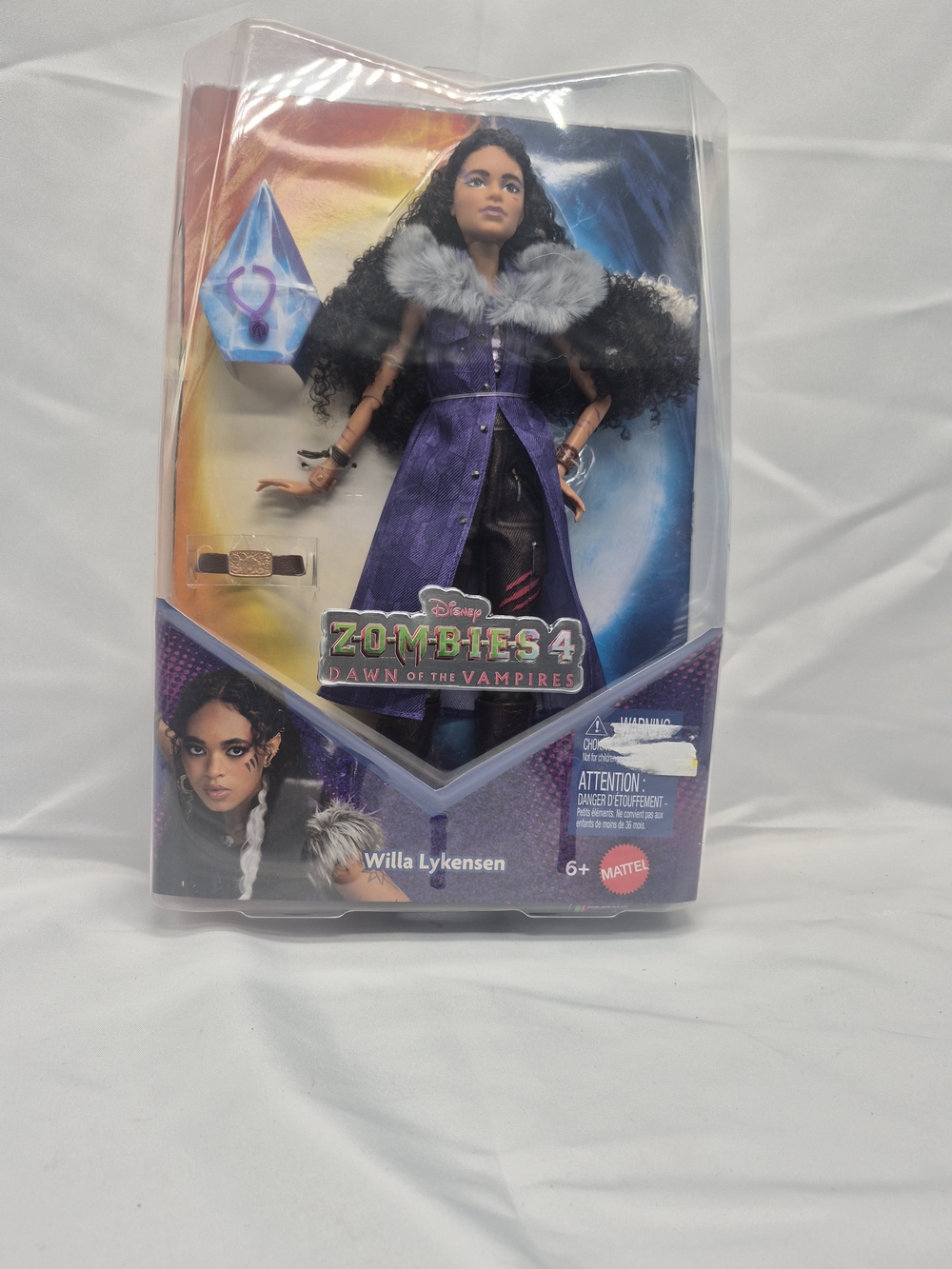 Disney Z-O-M-B-I-E-S 4 Willa Lykensen Doll in Purple Outfit